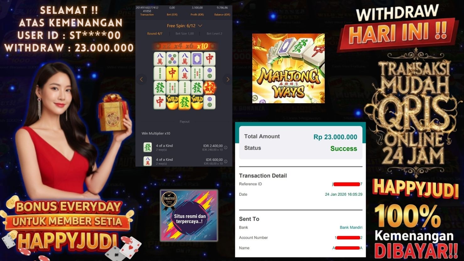 HAPPYJUDI JACKPOT SLOT MAHJONG WAYS 